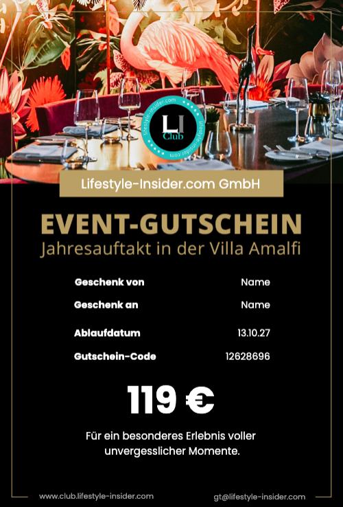Event – Jahresauftakt in der Villa Amalfi